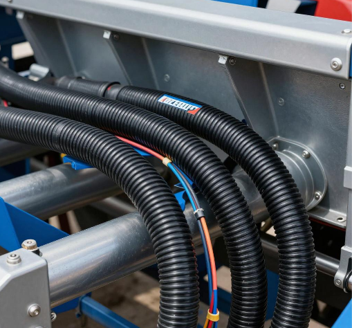 德盛電氣：以尼龍波紋管守護播種機線束的“神經脈絡”